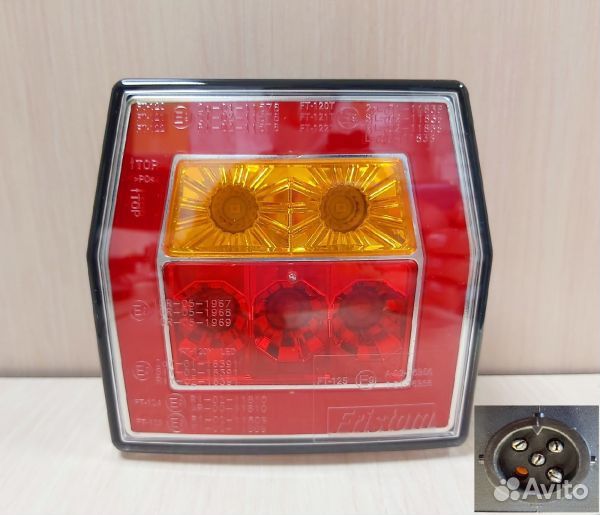 Фонарь задний на прицеп FT-122 LED мзса байонет B