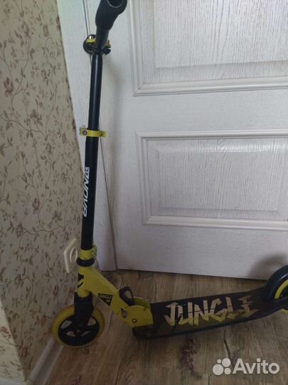 Самокат Novatrack Jungle 145 steel 3+