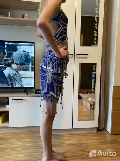 Костюм для восточного танца бабочка