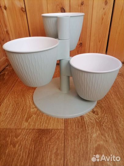 Каскад 3-х горшковый