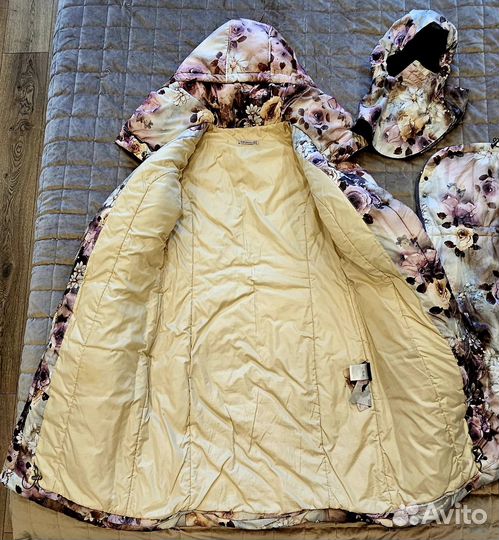 Зимняя куртка для беременных, слингокуртка