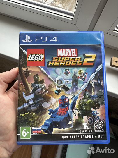 Диск Lego Marvel Super Heroes 2 PS4