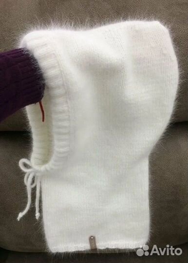 Шапка капор манишка