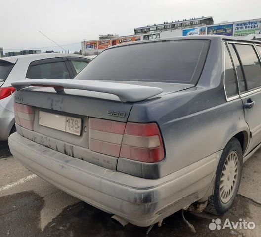 Спойлер Volvo 960