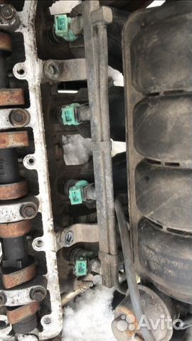 Топливная рампа с форсунками Chevrolet Rezzo