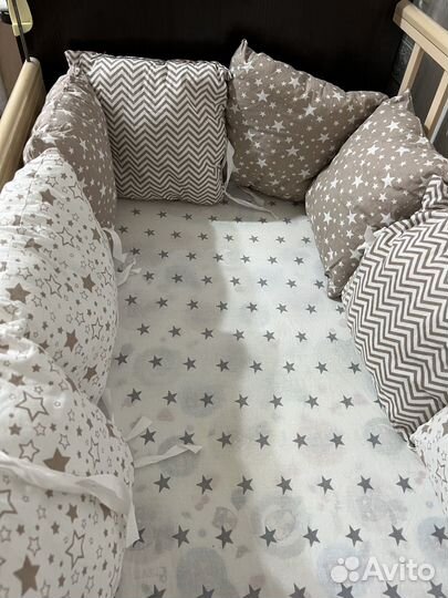 Бортики в детскую кроватку