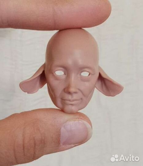 Голова куклы бабушки мышки