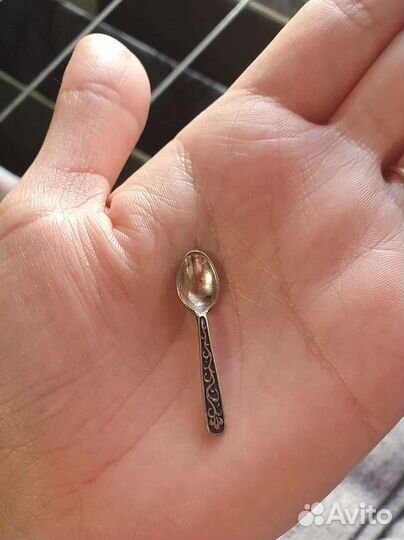 Серебро ложечка