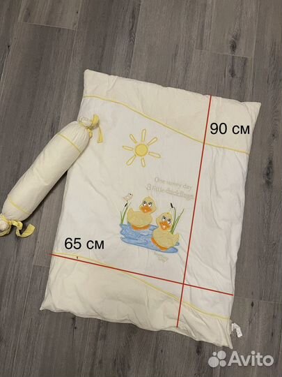 Одеяло детское бортики