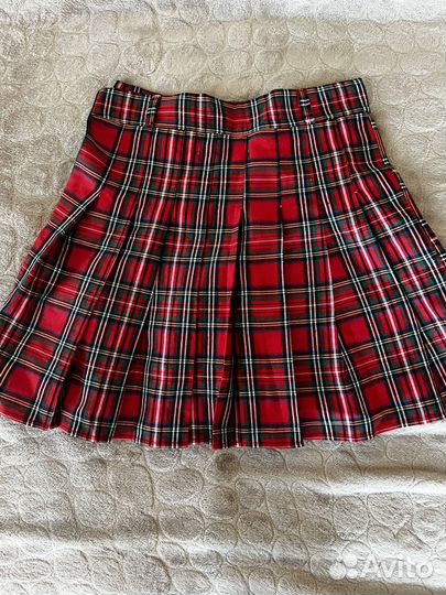 Юбка в клетку