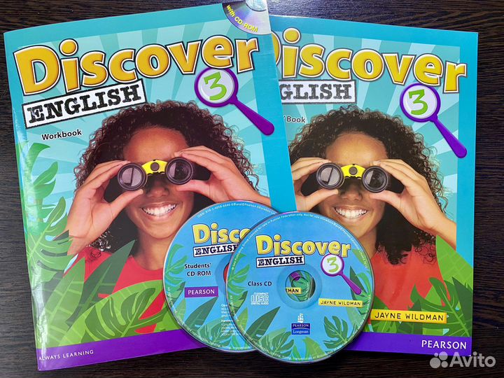 Discover English 3 новый комплект, оригинал