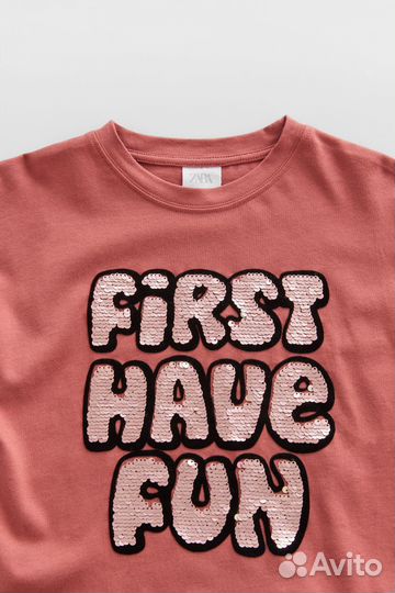 Новый лонг Зара 10 лет 140 см