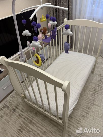 Кроватка Красная звезда (Можга) Уралочка С-742