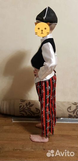 Костюм пирата для мальчика 128