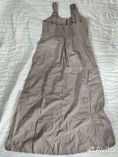 Льняное платье в средневековом стиле 46