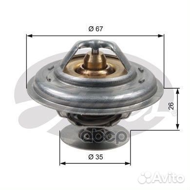 Термостат;audi 80,90,100,200,A6, VW passat, LT