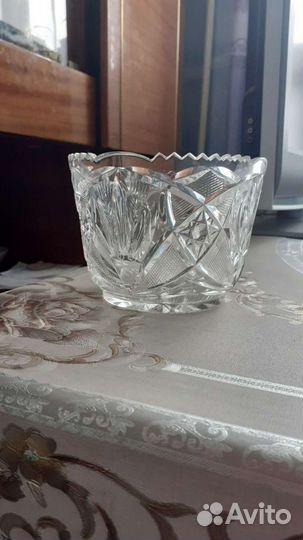Ваза хрустальная СССР