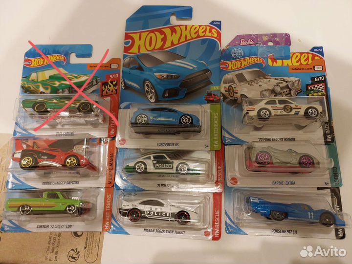 Модели Hot Wheels