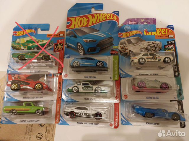 Модели Hot Wheels