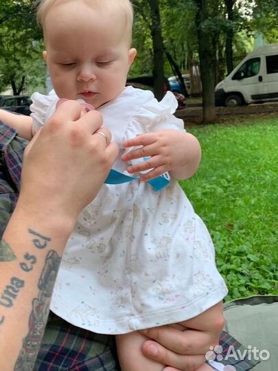 Боди платье