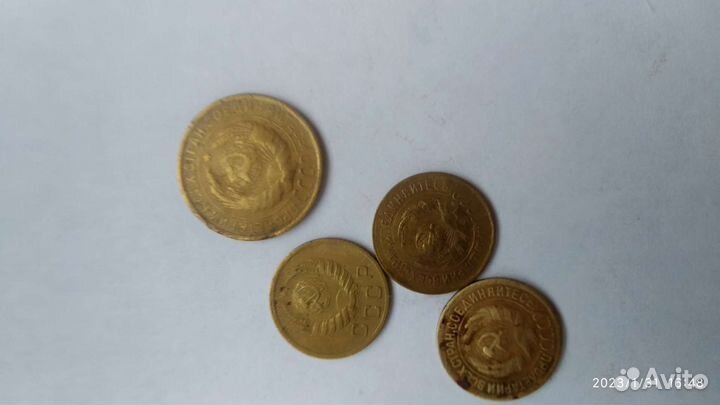 Монеты 1 копейка 1933 год