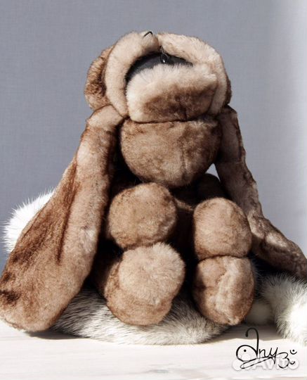 Зайцы из меха норки