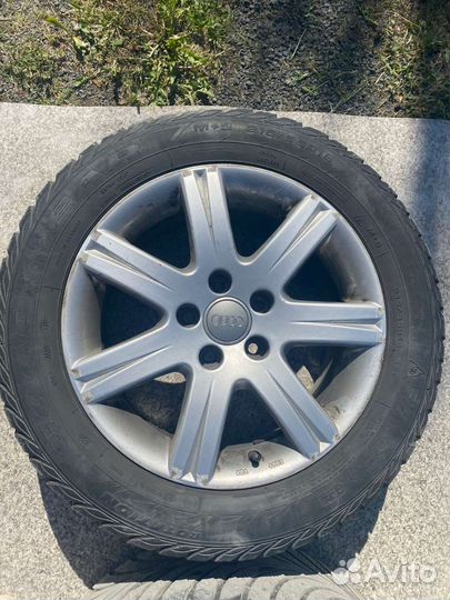 Диски от ауди оригинал вместе с резиной