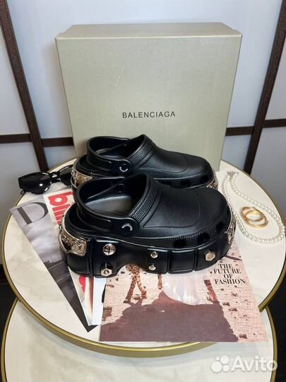 Сабо Balenciaga x crocs (идеальное качество)