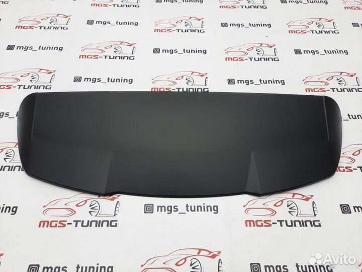 Спойлер стиль RSQ8 на Audi Q8 18-н.в. Черный мат