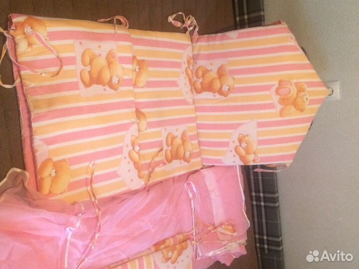 Бортики в детскую кроватку