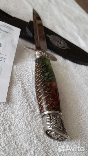 Финка нквд 95X18 шишка Альтер'А