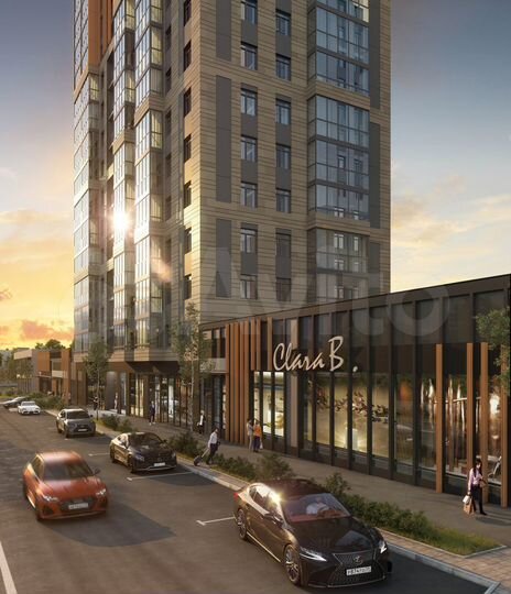 3-к. квартира, 88,8 м², 1/24 эт.