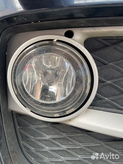 Решетка переднего бампера на bmw e71 x6 рест