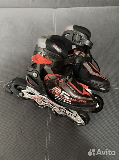 Ролики детские раздвижные Reaction (р. 31-36)