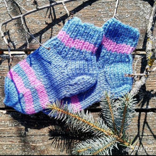 Носочки шерстяные. Вяжу на заказ