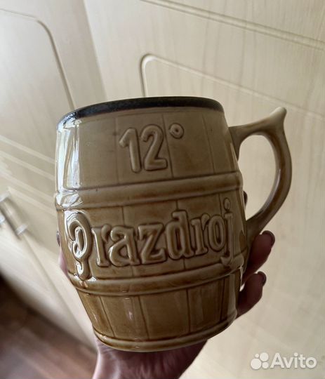 Пивная кружка керамика