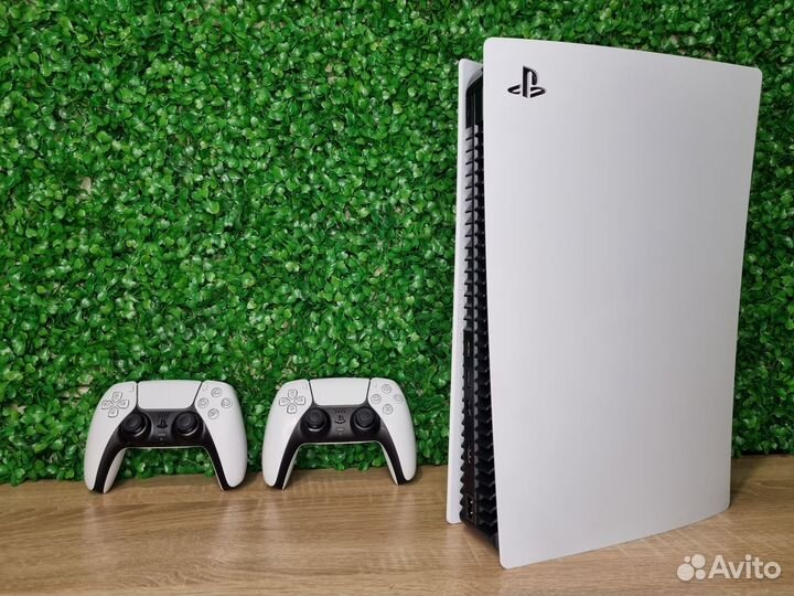 PS 5 с дисководом 2 ориг.геймпада(3-я ревизия)