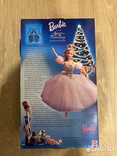 Барби щелкунчик 90-е sugar plum fairy