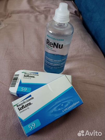 Линзы контактные