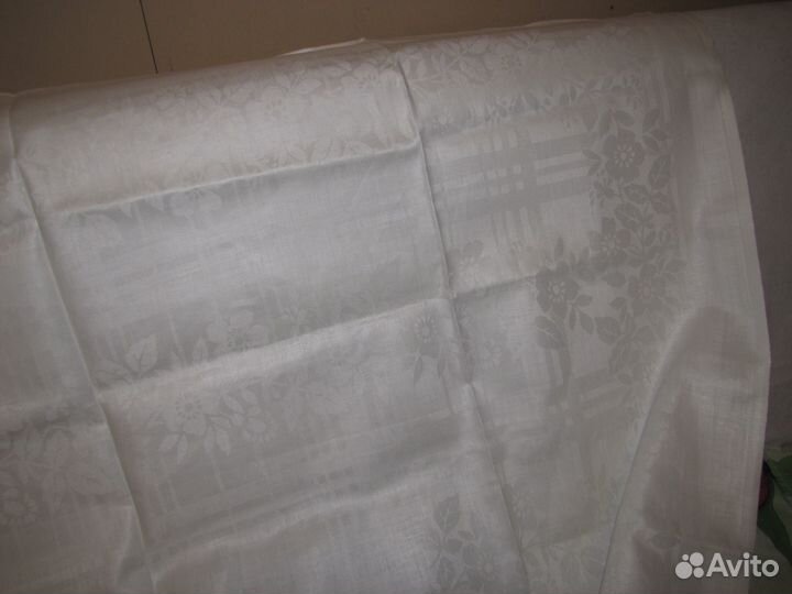Скатерть льняная СССР