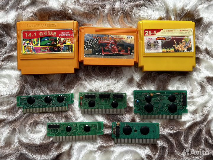 Картриджи денди