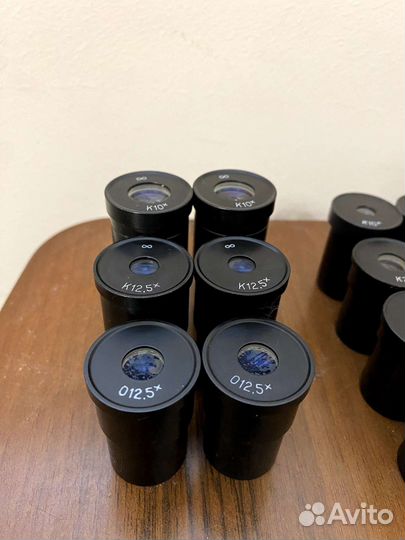 Объективы окуляры запчасти для микроскопов