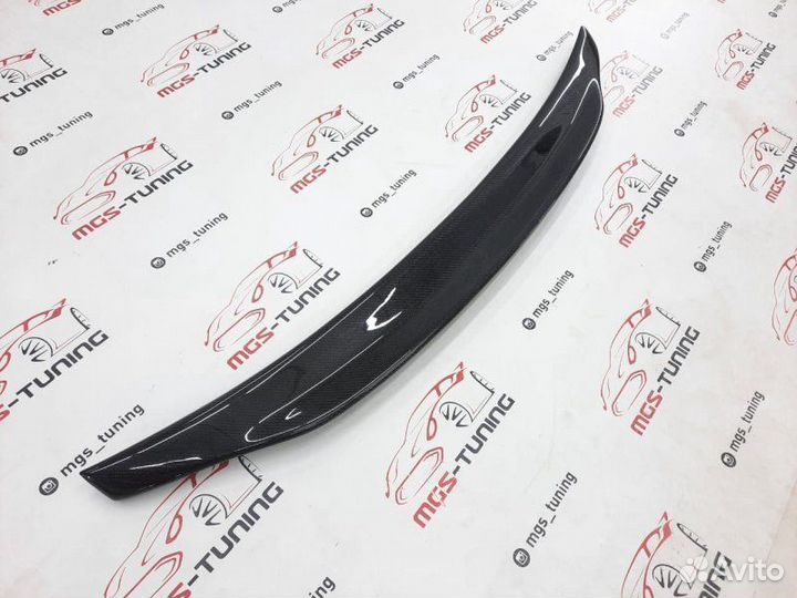 Спойлер на Audi A5 8T Coupe в стиле Belgium карбон