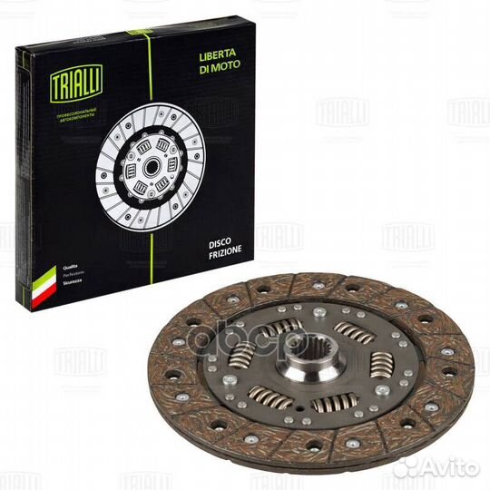 Диск сцеп. ведом. заз 1102 FD301 Trialli