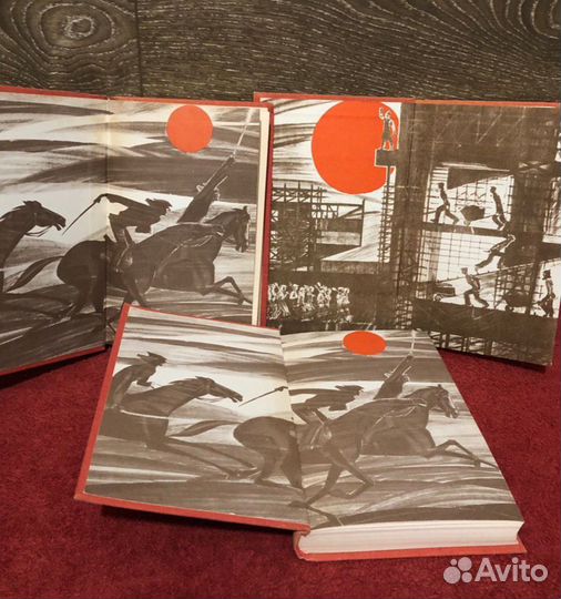 Книги. Николай Островский в 3-х томах