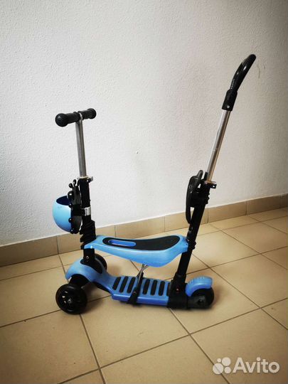 Самокат беговел детский