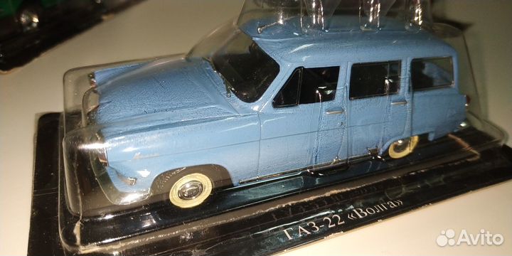 Модель Волга газ 1/43