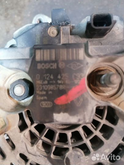 Генератор рено меган 3, флюенс