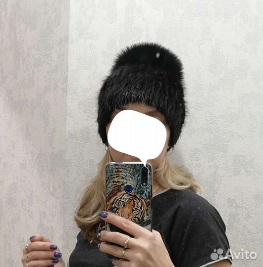 Шапка зимняя женская