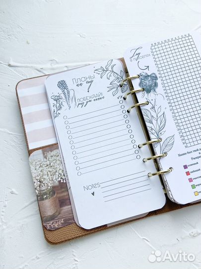 Ежедневник планер ручной работы